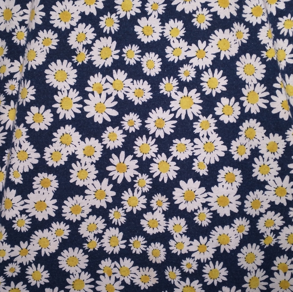 90's Y2K Floral Maxi Skirt Daisy Print Stretchy Promesa Vintage Fairy Small - Picture 3 of 6